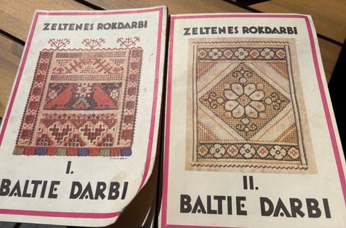 Zeltenes Rokdarbi. Baltie darbi