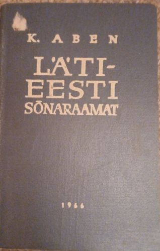 LATI -EESTI SONARAAMAT