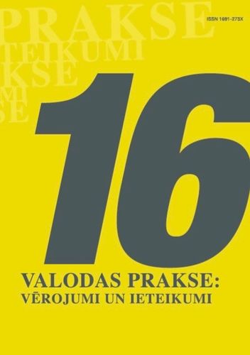 Valodas prakse: vērojumi un ieteikumi Nr. 16 (2021)