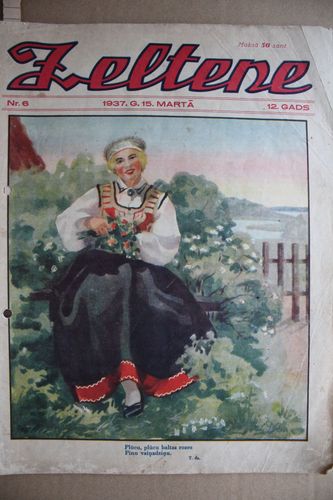 Zeltene. 1937  g. Nr  6