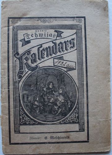  Īstais Tēvijas kalendars 1922. gadam