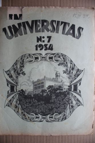 Universitas 1934 g. Nr.7