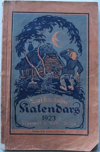 Laika Zoba kalendars 1923. gadam