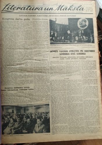 Literatūra un māksla 1954 gads Nr. 1-52