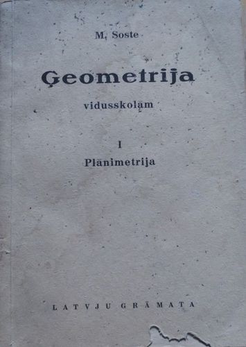 Ģeometrija vidusskolām I. Plānimetrija