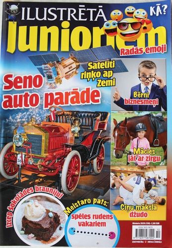 Ilustrētā Junioriem. 2020g. oktobris.