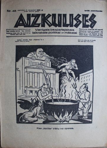 Aizkulises.  1930 g. Nr.  45