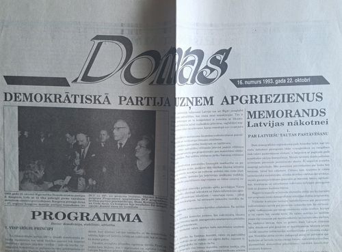 Domas Nr. 16 22/10/1993
