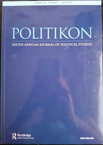 Politikon, South African Journal Of Political Studies