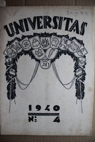 Universitas1940g. Nr. 4