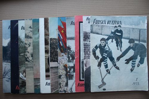 Fiziskā Kultūra. 1953g. Nr. 1-12. (pilns gadagājums).