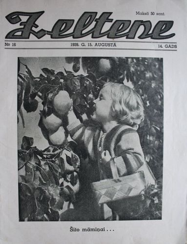 Zeltene. 1939 g. Nr.16