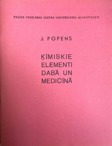 Ķīmiskie elementi dabā un medicīnā