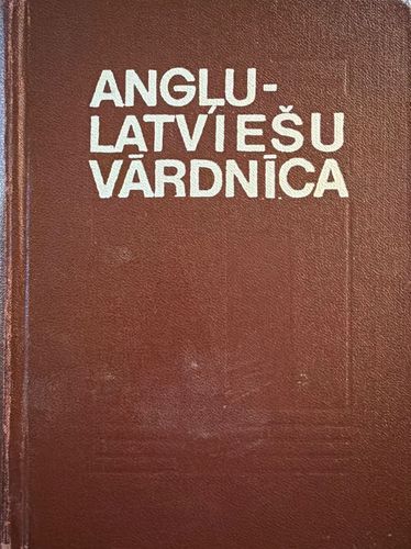 Angļu - latviešu vārdnīca