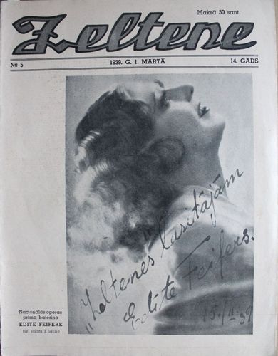Zeltene. 1939 g. Nr.5