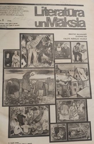 Literatūra un māksla 1986 gads Nr. 1-27