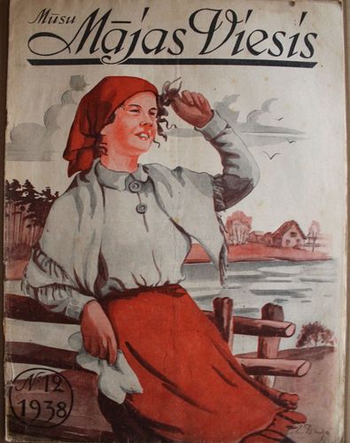 Mūsu Mājas Viesis. 1938 g. Nr.12