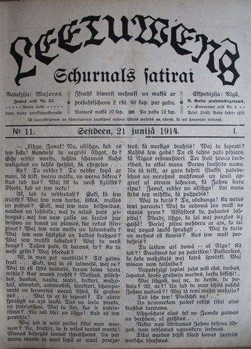 Lietuvēns. 1914 g. Nr.11