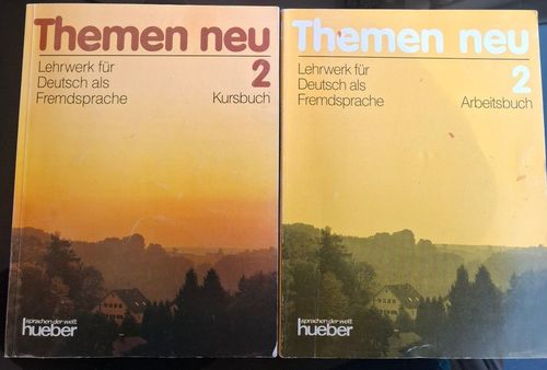 Divas Themen neu 2 gramatas: Kursbuch un Arbeitsbuch