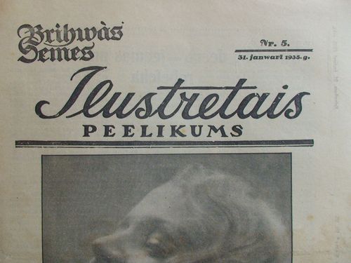 Brīwās Zemes Ilustretais Pielikums. 1935 g. Nr.5