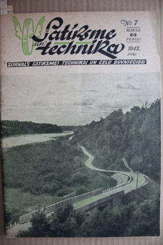 Satiksme un Technika.  1942 g. Nr.7