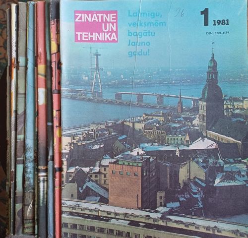 ZINĀTNE UN TEHNIKA / 1981.g. / 10gb.