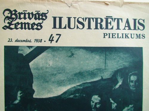 Brīvās Zemes Ilustrētais Pielikums. 1938 g. Nr.47