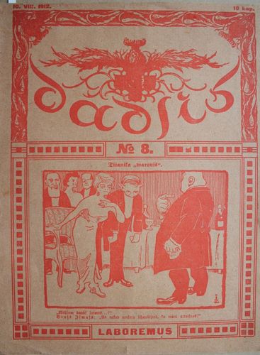 Dadzis. 1912 g. Nr. 8