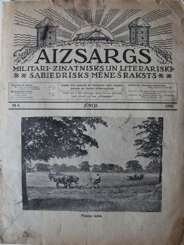 Aizsargs. 1930 g. Nr.  6