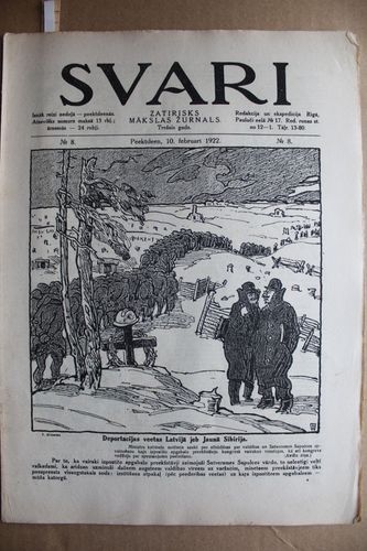 Svari. 1922 g. Nr.8