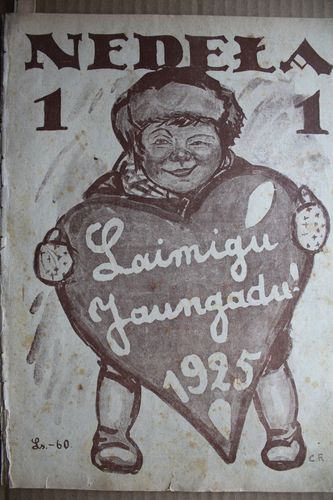 Nedēļa. 1925 g. Nr.  1