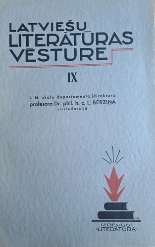 Latviešu literatūras vēsture IX