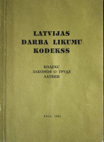 Latvijas darba likumu kodekss