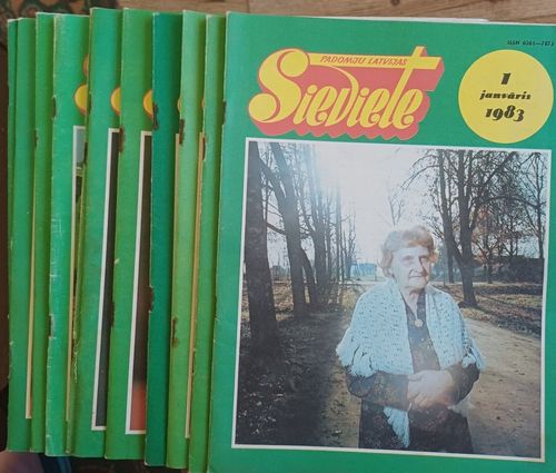 Padomju Latvijas SIEVIETE / 1983 .g./ 11 gb.