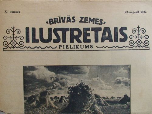 Brīvās Zemes Ilustretais Pielikums. 1929 g. Nr.32