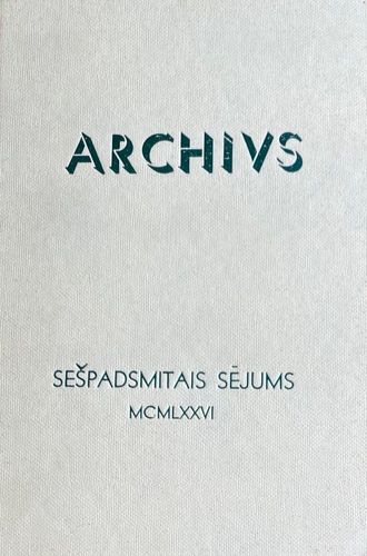 Archivs XVI
