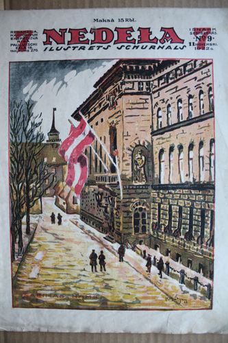 Nedēļa. 1922 g. Nr.9