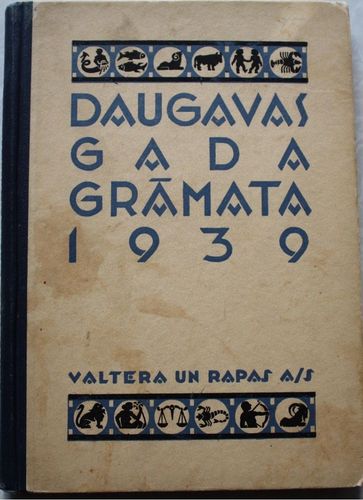 Daugavas gada grāmata 1939. g.