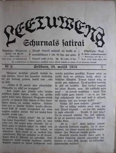Lietuvēns. 1914 g. Nr.9
