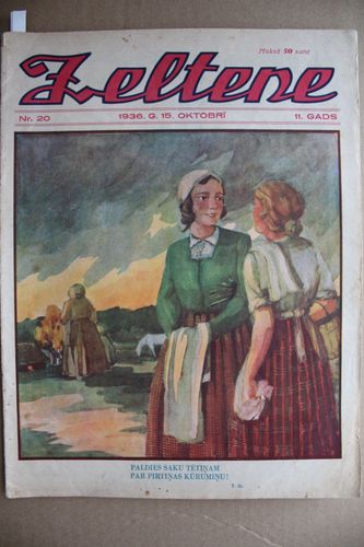 Zeltene. 1936  g. Nr. 20