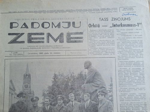 Padomju Zeme 16/10/1969