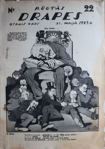Rūgtās Drapes. 1923g. Nr. 22