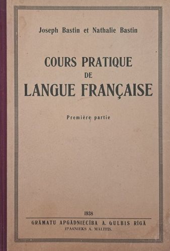 Cours pratique de langue française