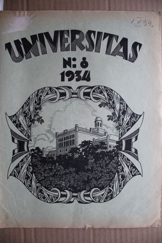 Universitas 1934 g. Nr.8