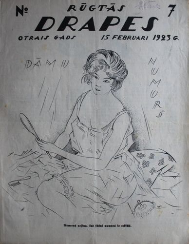 Rūgtās Drapes. 1923 g. Nr. 7