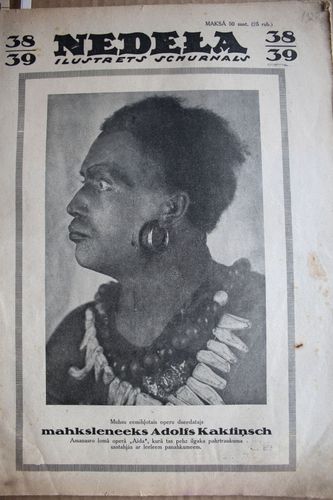 Nedēļa. 1923 g. Nr. 38/39