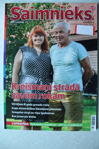 Saimnieks. 2019g. septembris.