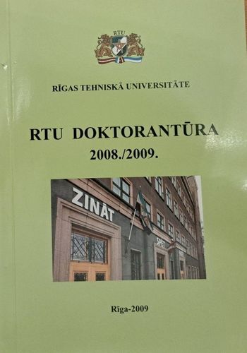 RTU doktorantūra 2008./2009.