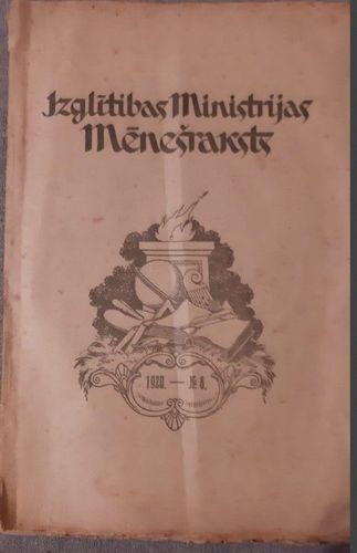 Izglītības Ministrijas mēnešraksts 8/1920