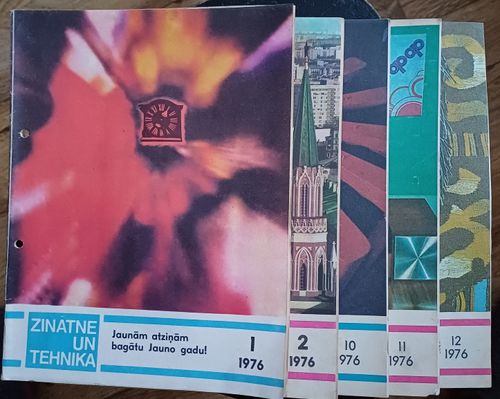 ZINĀTNE UN TEHNIKA / 1976.g. / 5 gb.